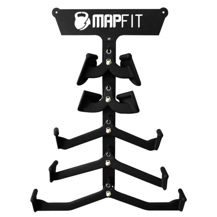 Kit Puxadores Anatômicos com Suporte de Parede Mapfit