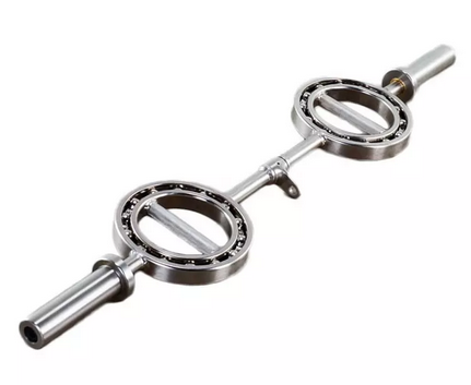 Barra olímpica com Pegada Giratória