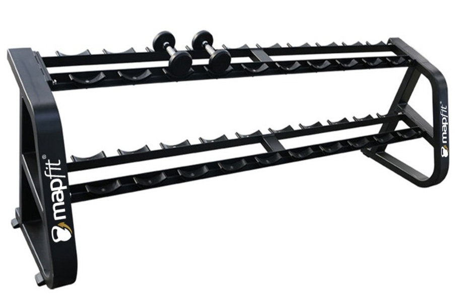 Estante de Dumbbells com 20 Espaços