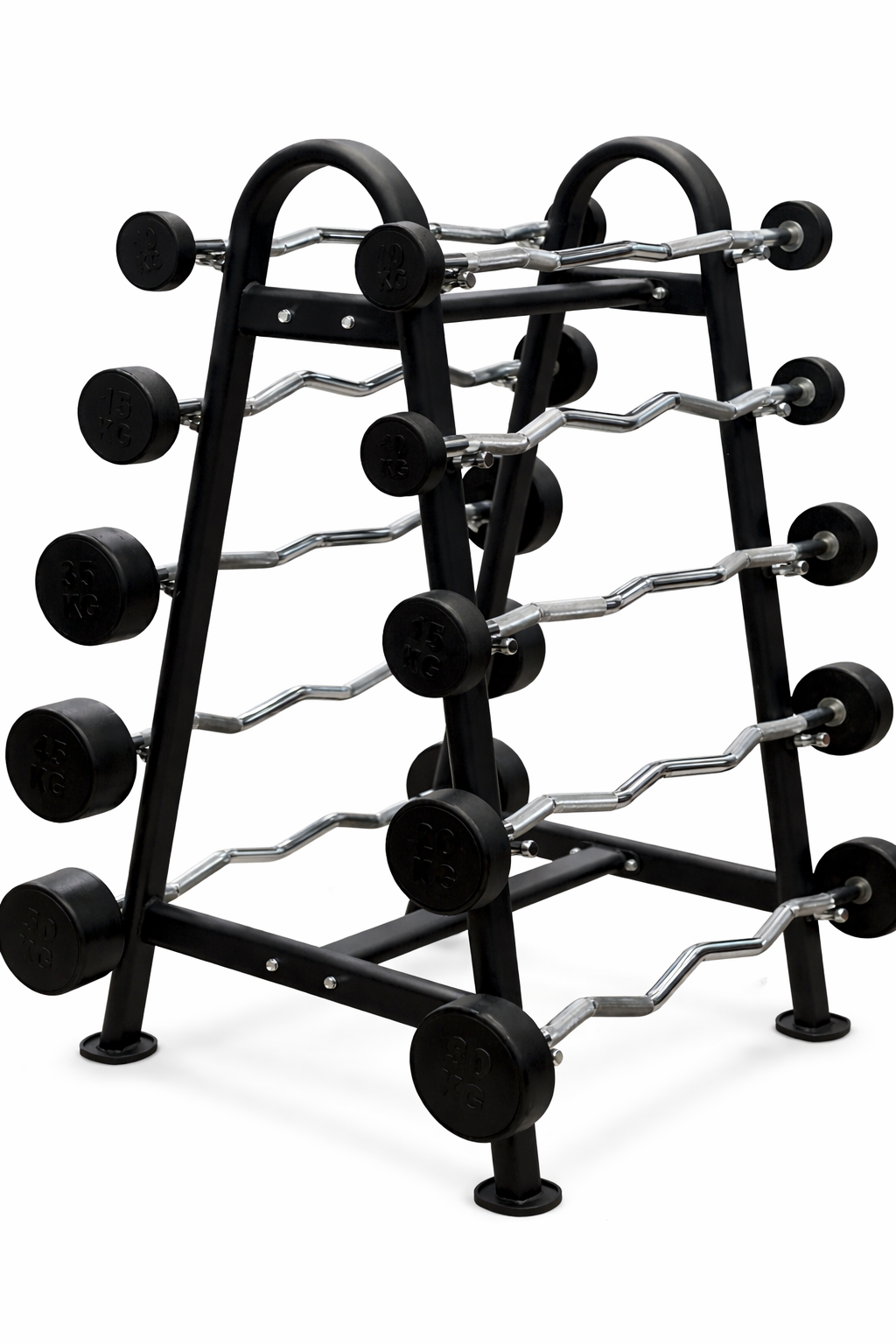 Kit de Barras Montadas W do 10 ao 50kg com Suporte